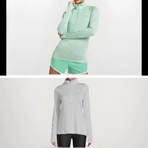 Under Armour  Heat Gear LOT OF 2  Women's Lightweight Sweatshirt SZ MD